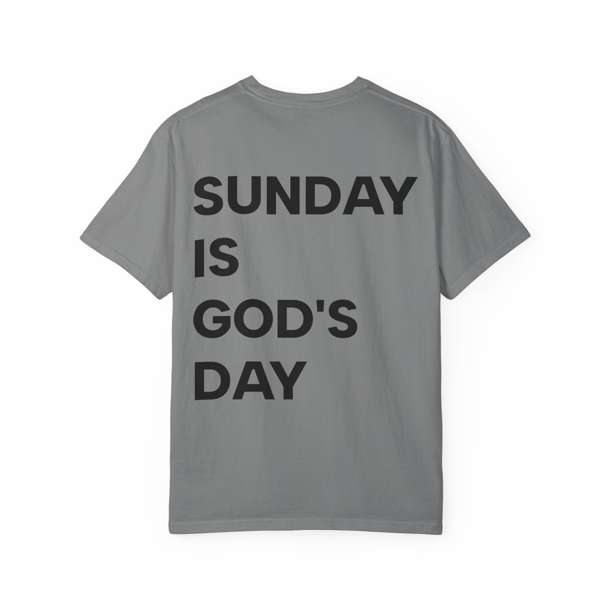 Big Text Series - Sunday is God's Day