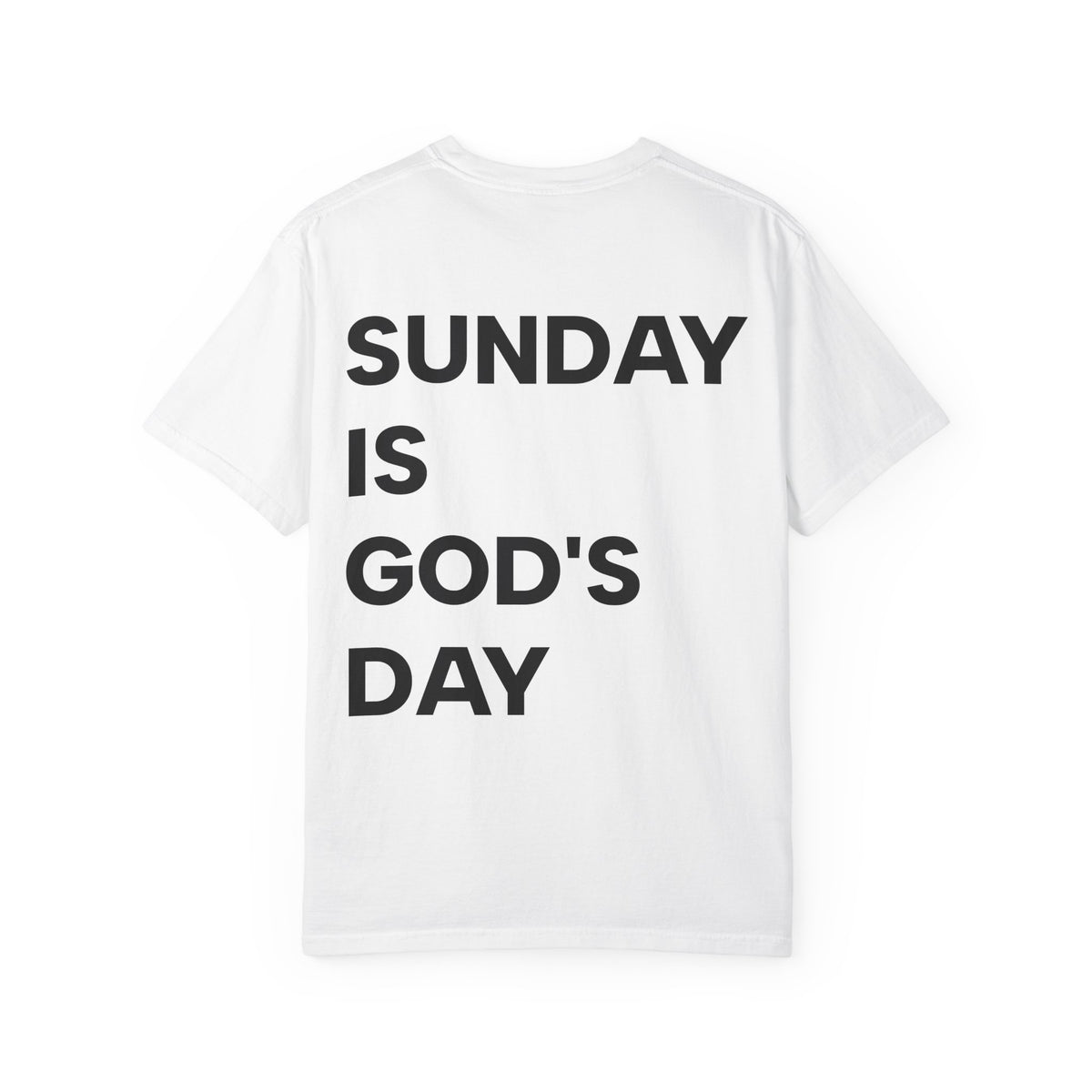 Big Text Series - Sunday is God's Day